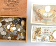 Vrac de monnaie en métal France et pays 