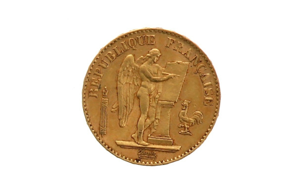 Pièce de 20 F or "1893" atelier A