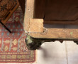 Console ancienne en bois sculpté patiné 