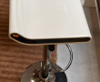 Meuble bar stratifié blanc et noir avec 