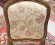 Chaise de style Louis XV en bois sculpté