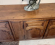 Buffet rustique en enfilade ouvrant à 3 