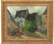 Georges BALLERAT (1902-2000) "Maison à l