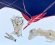 Claude ROUSSEAU (Xxème) "Hommage à Egon"