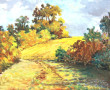 Robert LE RHUN (Xxème) "Vers le moulin n