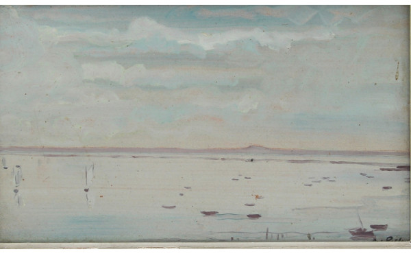 Louis PELLERIN (Xxème) "Marine par mer c