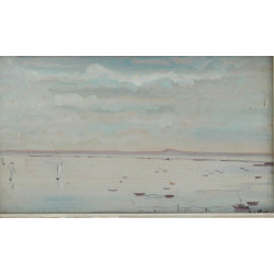 Louis PELLERIN (Xxème) "Marine par mer c