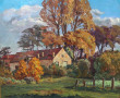 Paul ESNOUL (1882-1960) "Paysage d'autom