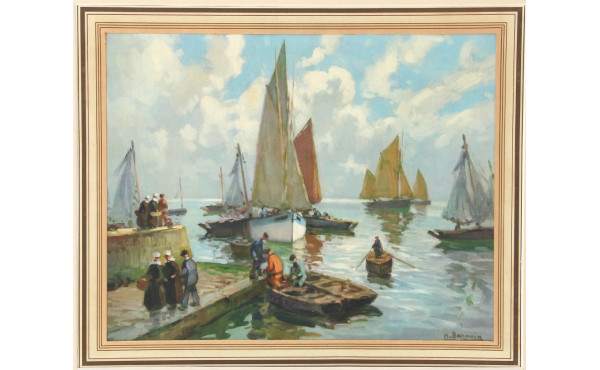 Henri Alphonse BARNOIN (1882-1940) "Reto