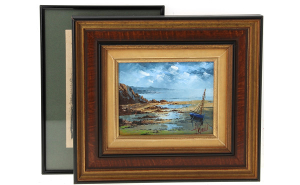 Jean-Claude HELOU (Xxème) "Marine", peti