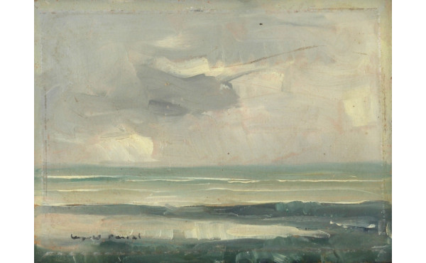 Léopold PASCAL (1900-1958) "Marine", hui