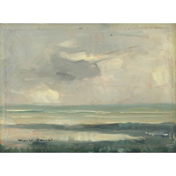 Léopold PASCAL (1900-1958) "Marine", hui