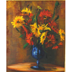 Raymond SCUILLER (Xxème) "Bouquet de fle