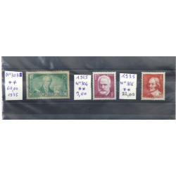 France - Plaquette de 3 timbres n°303 : 