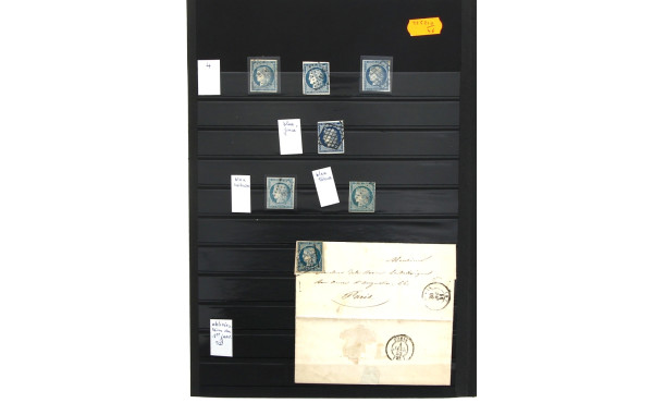 FRANCE n° 4 - 6 timbres oblit avec varié