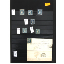 FRANCE n° 4 - 6 timbres oblit avec varié