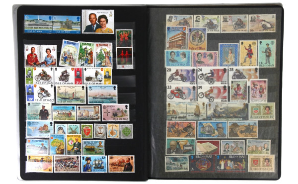 ILE DE MAN - Classeur de 250 TP enufs do