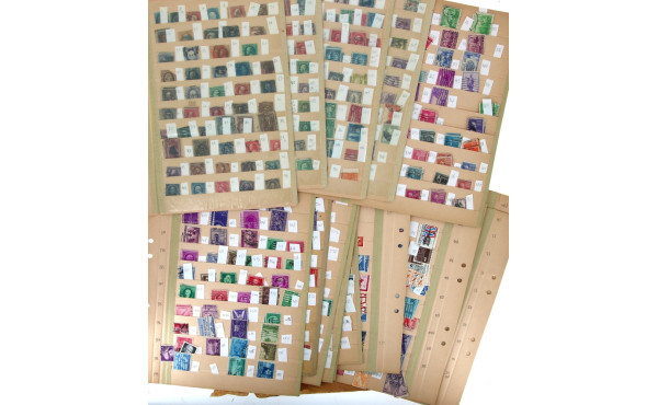 USA - Collection de TP oblitérés sur feu