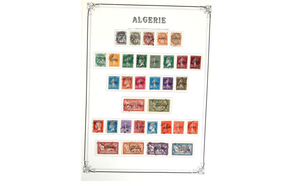 COLONIES FRANCAISES avant ind.(ALGERIE 1