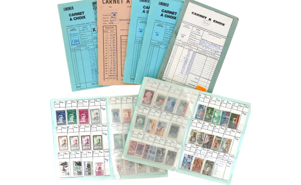 AFRIQUE divers - 7 carnets à choix de TP