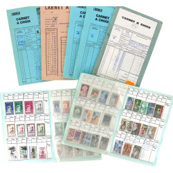 AFRIQUE divers - 7 carnets à choix de TP