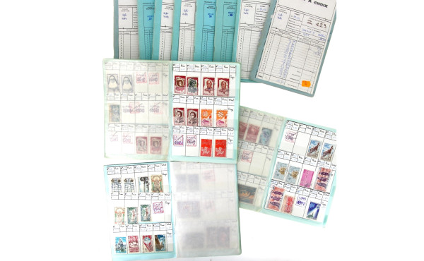 France - 9 carnets à choix oblitérés + 2