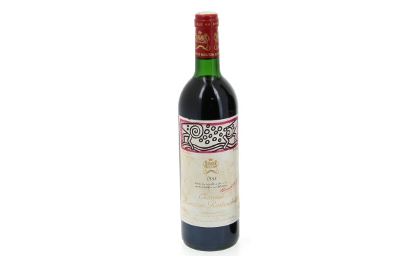 1 B MOUTON ROTHSCHILD 1988 (qqs salissur