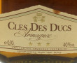 1 B Armagnac Clés des Ducs 3 étoiles