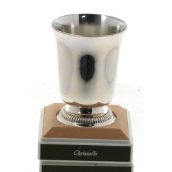 CHRISTOFLE - Timbale en métal argenté fo