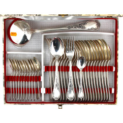 FRIONET FRANCOIS - Ménagère en métal arg