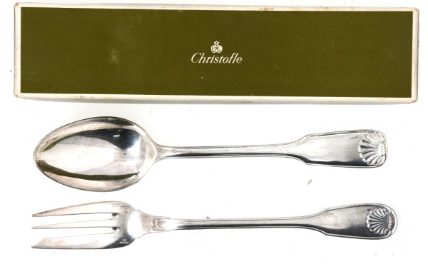 CHRISTOFLE - Modèle "Vendôme" - Couvert 