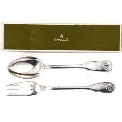 CHRISTOFLE - Modèle "Vendôme" - Couvert 