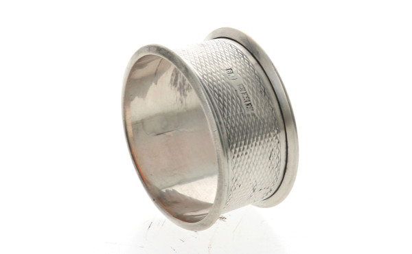 Petit anneau de serviette en argent angl