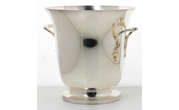 ST MEDARD - Seau à champagne en métal ar