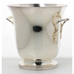 ST MEDARD - Seau à champagne en métal ar