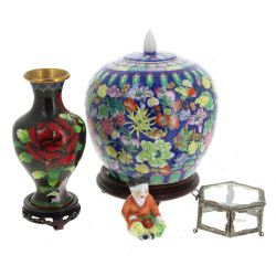 CHINE Xxème et divers - Lot comprenant u