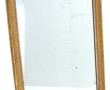 Miroir rectangulaire ancien en bois et s