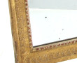 Miroir rectangulaire ancien en bois et s
