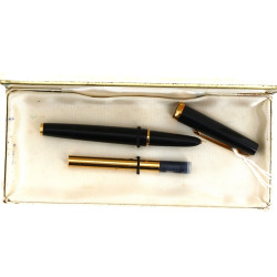 WATERMAN - Stylo encre vintage, plume or