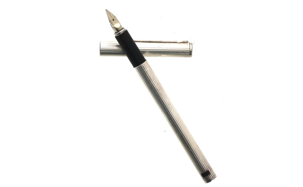 Stylo vintage AURORA en argent 925ème, p