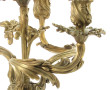 Candélabre en bronze de style Louis XV, 