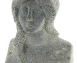 Sculpture en granit "buste de femme" dat
