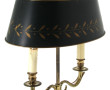 Lampe bouillotte en bronze et laiton, ab