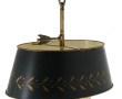 Lampe bouillotte en bronze et laiton, ab