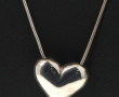 TIFFANY & C° - Pendentif cœur en argent 