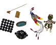 Lot de bijoux fantaisie dont belle broch