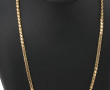 Long sautoir en or jaune 14 carats, poid