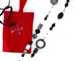 BACCARAT - Pendentif croix en cristal tr