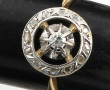 Bague ancienne en or jaune 18 carats, se