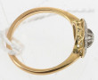 Bague ancienne en or jaune 18 carats, se